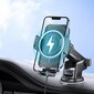 Telefonihoidja autosse Joyroom car holder with wireless charger 15W for cockpit dashboard black (JR-ZS245) цена и информация | Telefonihoidjad | hansapost.ee