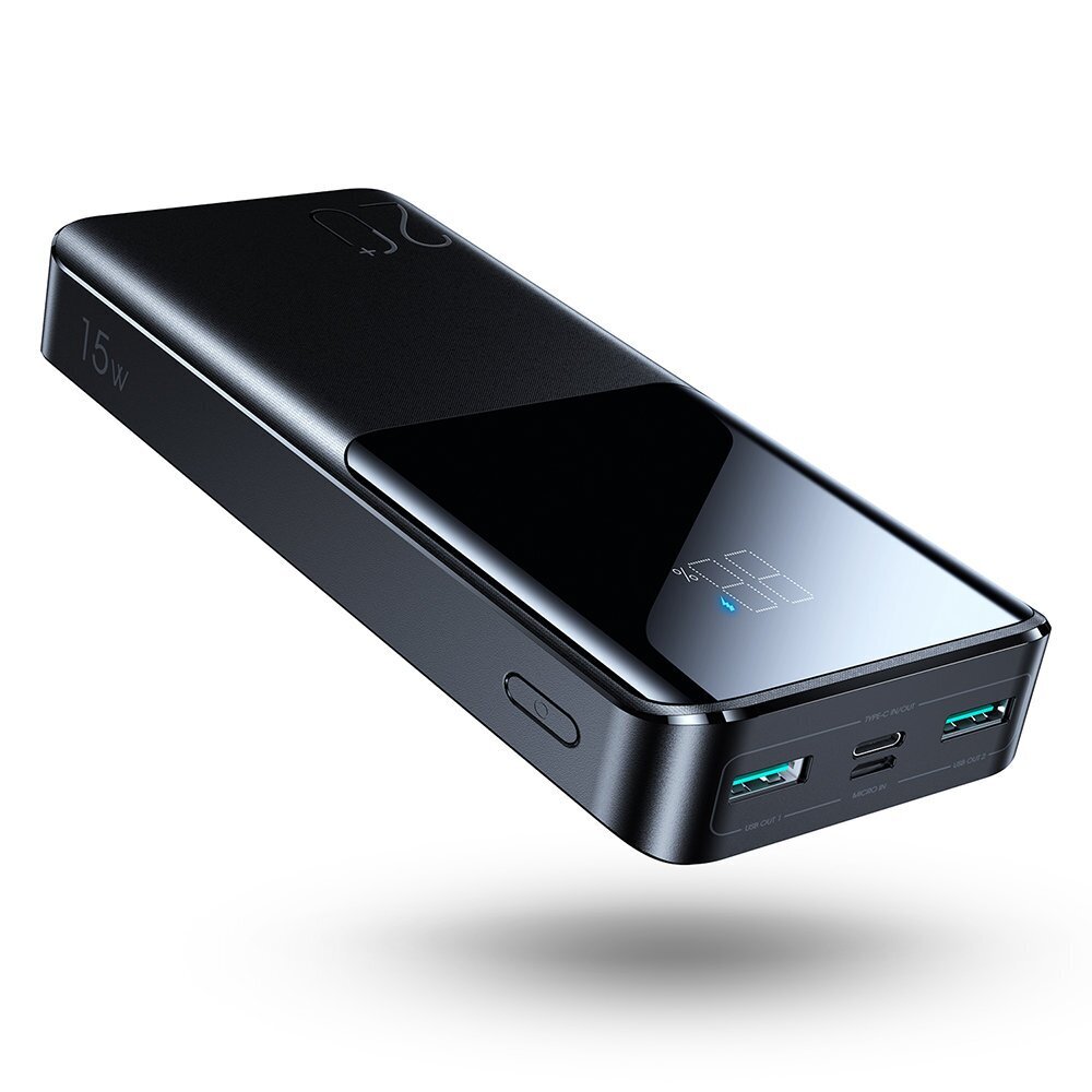 Akupank Joyroom power bank 15W 20000mAh PD QC3.0 AFC black (JR-T014) hind ja info | Akupangad | hansapost.ee