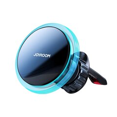 Telefonihoidik autosse Joyroom Car Holder Qi Wireless Induction Charger 15W (MagSafe for iPhone Compatible) for Ventilation Grille Silver (JR-ZS291) hind ja info | Telefonihoidjad | hansapost.ee