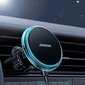 Telefonihoidik autosse Joyroom Car Holder Qi Wireless Induction Charger 15W (MagSafe for iPhone Compatible) for Ventilation Grille Silver (JR-ZS291) hind ja info | Telefonihoidjad | hansapost.ee