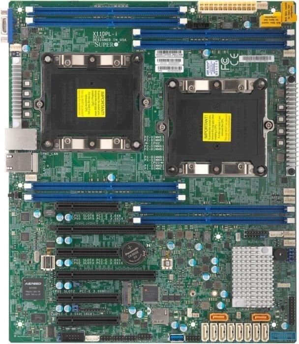 Supermicro X11DPL-i Intel® C621 ATX цена и информация | Emaplaadid | hansapost.ee