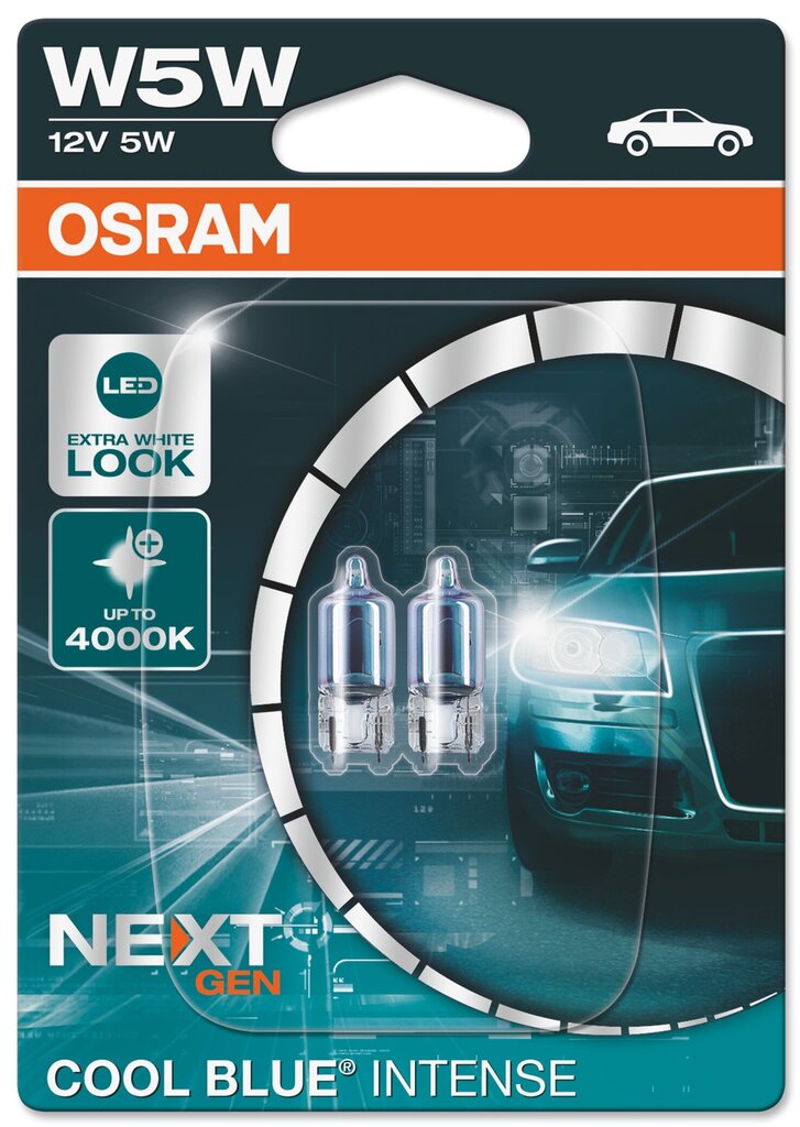 Pirn Osram W5W 12V 5W цена и информация | Autopirnid | hansapost.ee