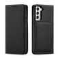 Telefoni kaaned Magnet Card Case Case for Samsung Galaxy S22 Pouch Card Wallet Card Holder (Black) цена и информация | Telefonide kaitsekaaned ja -ümbrised | hansapost.ee