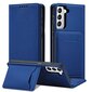 Telefoni kaaned Magnet Card Case Case for Samsung Galaxy S22 Pouch Card Wallet Card Holder Blue (Niebieski) цена и информация | Telefonide kaitsekaaned ja -ümbrised | hansapost.ee