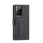 Telefoni kaaned Magnet Card Case Case for Samsung Galaxy S22 Ultra Pouch Wallet Card Holder (Black) hind ja info | Telefonide kaitsekaaned ja -ümbrised | hansapost.ee