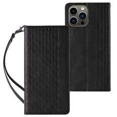 Чехол Hurtel Magnet Strap для iPhone 12 Pro Max, чёрный цена и информация | Чехлы для телефонов | hansapost.ee