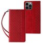 Telefoni kaaned Magnet Strap Case Case for iPhone 12 Pro Max Pouch Wallet + Mini Lanyard Pendant (Red) hind ja info | Telefonide kaitsekaaned ja -ümbrised | hansapost.ee