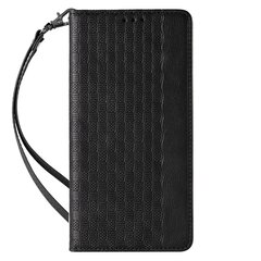 Telefoni kaaned Magnet Strap Case for iPhone 13 Pouch Wallet + Mini Lanyard Pendant (Black) hind ja info | Telefonide kaitsekaaned ja -ümbrised | hansapost.ee