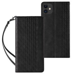 Чехол Hurtel Magnet Strap для iPhone 13, чёрный цена и информация | Чехлы для телефонов | hansapost.ee
