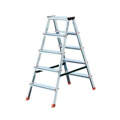 Two-sided ladder DOPPLO 2x6 KRAUSE цена и информация | Стремянки | hansapost.ee