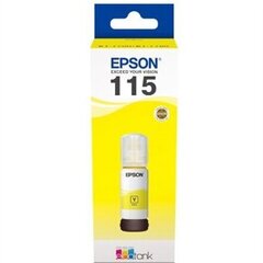 Epson 115 ECOTANK Ink Bottle, Yellow hind ja info | Tindiprinteri kassetid | hansapost.ee