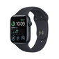 Apple Watch SE GPS + Cellular 44mm Midnight Aluminium Case with Midnight Sport Band - Regular 2nd Gen - MNPY3EL/A цена и информация | Nutikellad, laste nutikellad | hansapost.ee