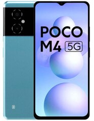 Poco M4 5G 6/128GB MZB0BF5EU Cool Blue цена и информация | Poco Мобильные телефоны, Фото и Видео | hansapost.ee