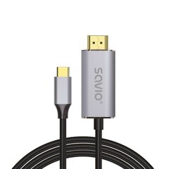 USB C HDMI 2.0b hind ja info | Savio Televiisorid ja tarvikud | hansapost.ee