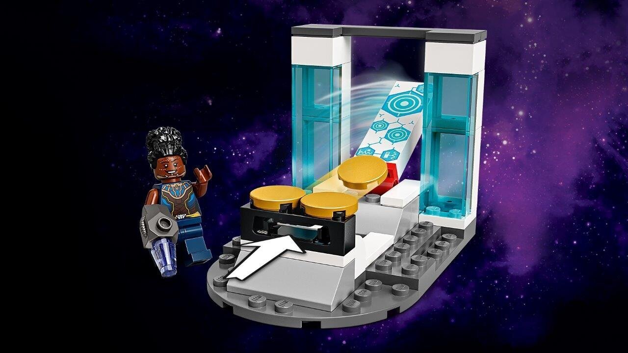 76212 LEGO® Marvel superkangelased Shurie laboratoorium цена и информация | Klotsid ja konstruktorid | hansapost.ee