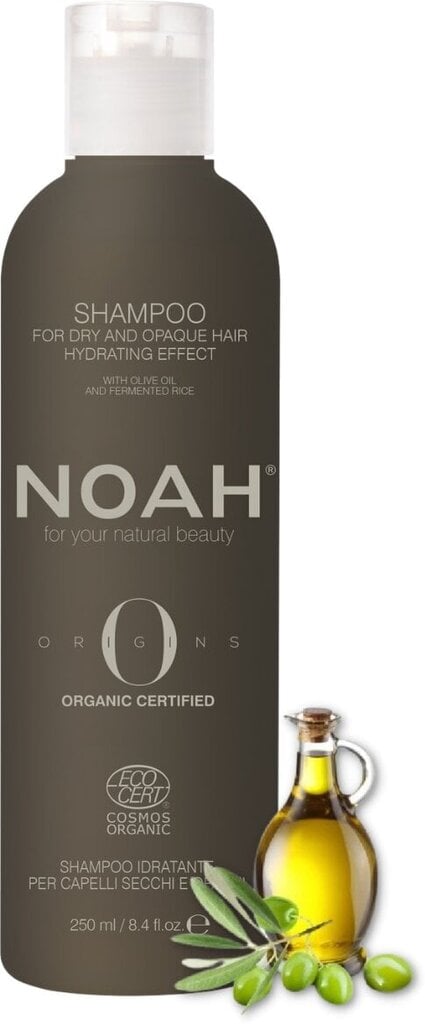 Šampoon kuivadele juustele, niisutav Noah Origins, 250 ml hind ja info | Šampoonid | hansapost.ee