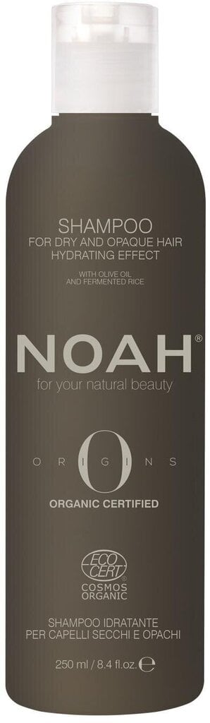 Šampoon kuivadele juustele, niisutav Noah Origins, 250 ml hind ja info | Šampoonid | hansapost.ee