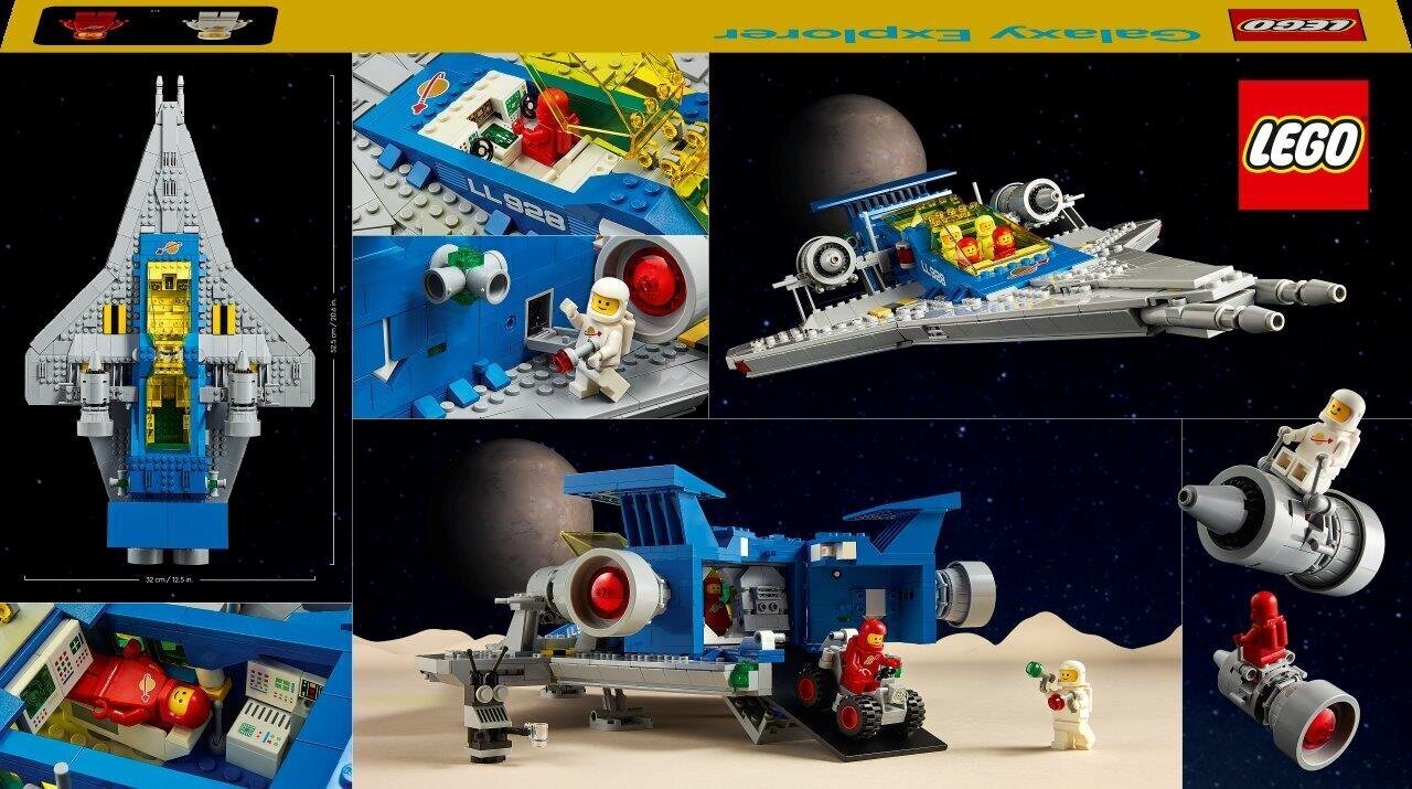 10497 LEGO® Icons Galaktika uurija цена и информация | Klotsid ja konstruktorid | hansapost.ee