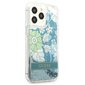 Telefoniümbris Guess GUHCP13LLFLSN iPhone 13 Pro / 13 6.1 / green hardcase Flower Liquid Glitter (Green) hind ja info | Telefonide kaitsekaaned ja -ümbrised | hansapost.ee