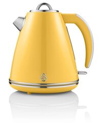 Swan SK19020YELN electric kettle 1.5 l 3000 W hind ja info | Veekeetjad | hansapost.ee