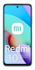 Xiaomi Redmi 10 2022 16.5 cm (6.5") Hybrid Dual SIM Android 11 4G USB Type-C 4 GB 64 GB 5000 mAh цена и информация | Мобильные телефоны | hansapost.ee