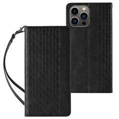 Чехол Hurtel Magnet Strap для iPhone 13 Pro, чёрный цена и информация | Чехлы для телефонов | hansapost.ee
