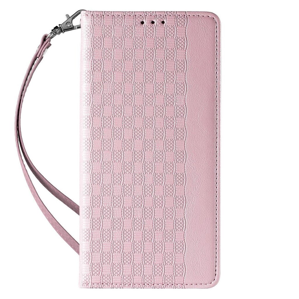 Telefoni kaaned Magnet Strap Case Case for iPhone 13 Pro Max Pouch Wallet + Mini Lanyard Pendant (Pink) hind ja info | Telefonide kaitsekaaned ja -ümbrised | hansapost.ee