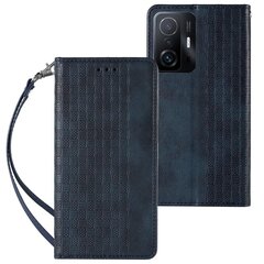 Telefoni kaaned Magnet Strap Case Case for Samsung Galaxy A12 5G Pouch Wallet + Mini Lanyard Pendant Blue (Niebieski) цена и информация | Чехлы для телефонов | hansapost.ee