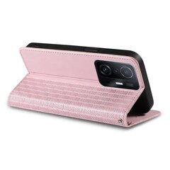 Telefoni kaaned Magnet Strap Case Case for Samsung Galaxy A52 5G Pouch Wallet + Mini Lanyard Pendant (Pink) hind ja info | Telefonide kaitsekaaned ja -ümbrised | hansapost.ee