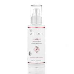 Näoudu Naturativ Rose Mist, 100 ml hind ja info | Näopuhastusvahendid | hansapost.ee