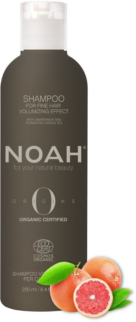 Volüümi andev šampoon õhukestele juustele Noah Origins, 250 ml hind ja info | Šampoonid | hansapost.ee