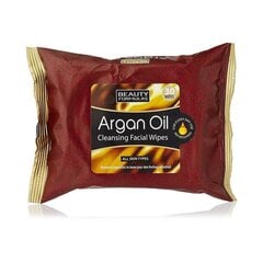 Puhastavad salvrätikudargaaniaõliga Beauty Formulas Argan Oil Cleansing Facial Wipes, 30 tk. hind ja info | Näopuhastusvahendid | hansapost.ee