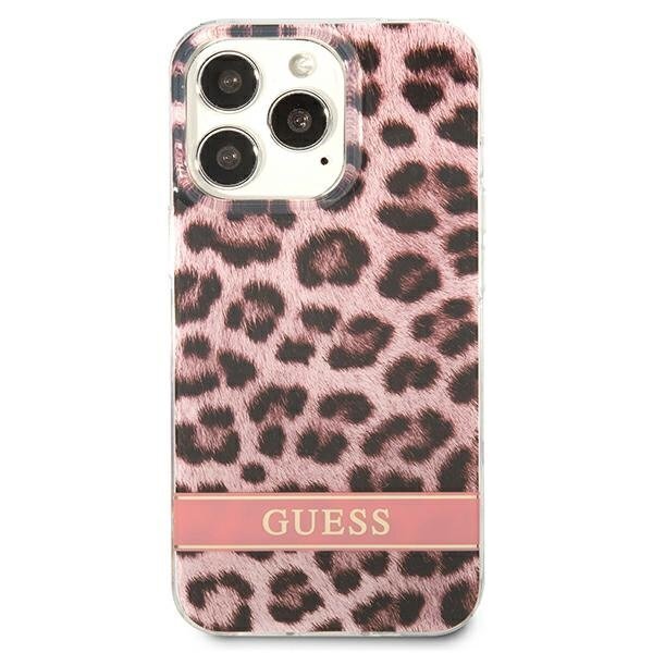 GUESS Guess GUHCP13LHSLEOP iPhone 13 Pro / 13 6,1" hind ja info | Telefonide kaitsekaaned ja -ümbrised | hansapost.ee