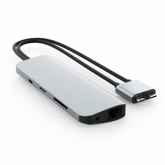 USB-разветвитель Hyper HD319B-GRAY цена и информация | Hyper Компьютерная техника | hansapost.ee