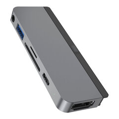 USB-разветвитель Hyper HD319B-GRAY цена и информация | Адаптеры, USB-разветвители | hansapost.ee