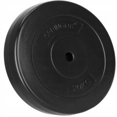 Весовой диск Springos FA1500 20кг цена и информация | Гантели, гири, штанги | hansapost.ee