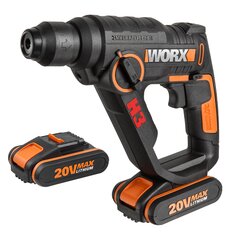 Pöördvasar SDS Plus WORX WX390.1 hind ja info | Akutrellid, puurid ja kruvikeerajad | hansapost.ee