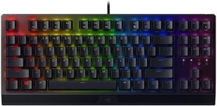 Игровая клавиатура Razer BlackWidow V3 Tenkeyless, черная цена и информация | Клавиатура с игровой мышью 3GO COMBODRILEW2 USB ES | hansapost.ee