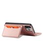 Telefoni kaaned Magnet Card Case for iPhone 13 Pouch Card Wallet Card Stand (Pink) hind ja info | Telefonide kaitsekaaned ja -ümbrised | hansapost.ee