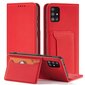 Telefoni kaaned Magnet Card Case For Samsung Galaxy A52 5G Pouch Wallet Card Holder (Red) цена и информация | Telefonide kaitsekaaned ja -ümbrised | hansapost.ee