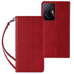 Telefoni kaaned Magnet Strap Case Case for Samsung Galaxy A53 5G Pouch Wallet + Mini Lanyard Pendant (Red) цена и информация | Чехлы для телефонов | hansapost.ee