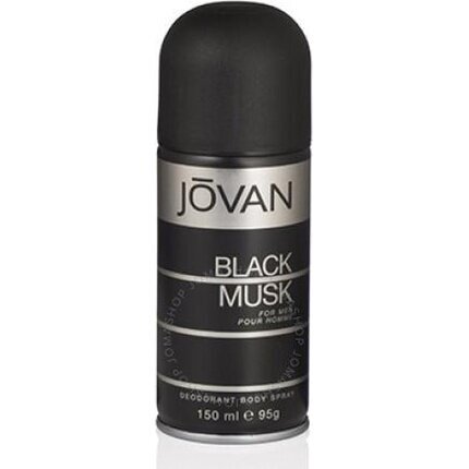 Pihustatav deodorant Jovan Musk Black meestele 150 ml цена и информация | Dušigeelid ja deodorandid meestele | hansapost.ee