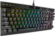 Corsair K70 RGB TKL Cherry MX Red цена и информация | Klaviatuurid | hansapost.ee