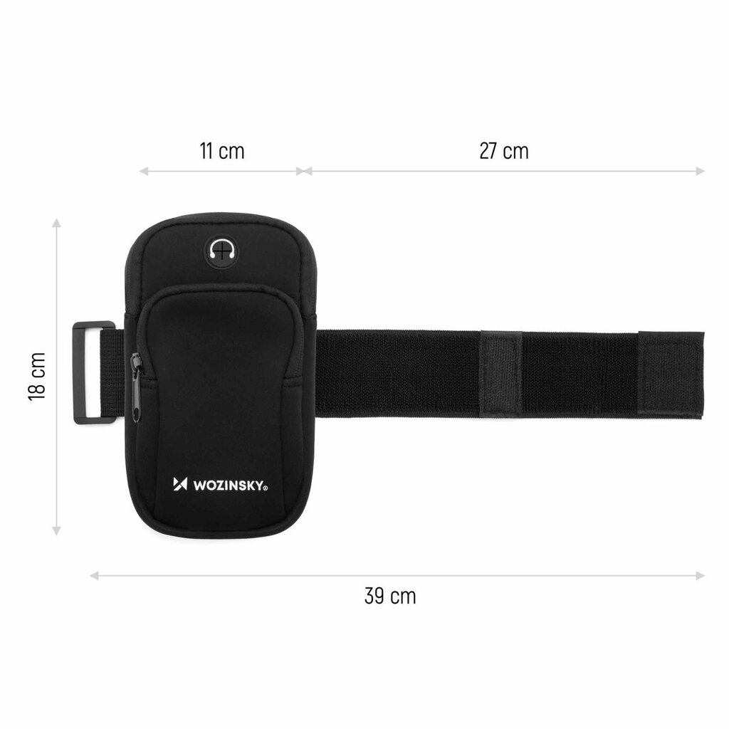 Wozinsky Running Phone Armband WABPI1 цена и информация | Telefonide kaitsekaaned ja -ümbrised | hansapost.ee