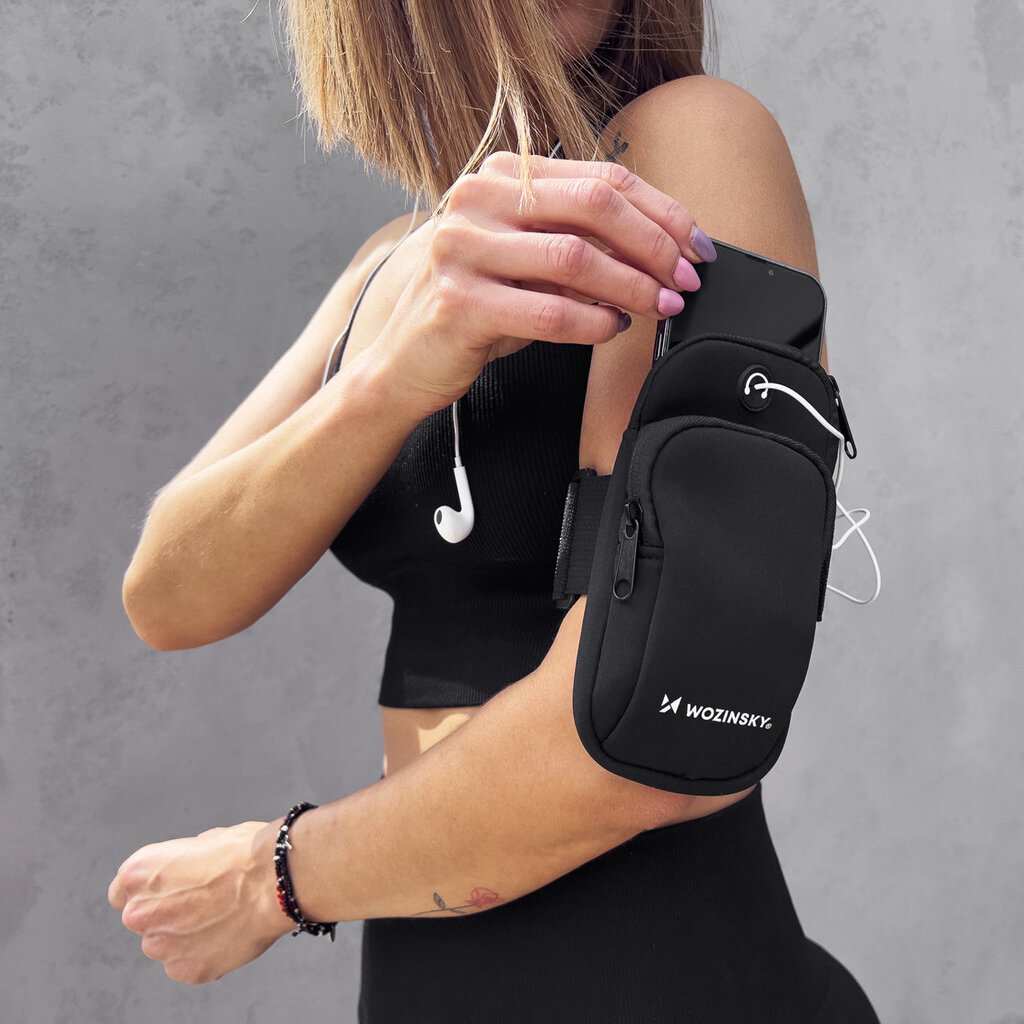 Wozinsky Running Phone Armband WABOR1 hind ja info | Telefonide kaitsekaaned ja -ümbrised | hansapost.ee