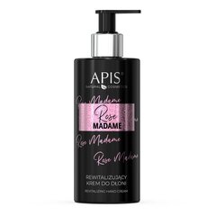 Taaselustav kätekreem Apis Rose Madame Revitalizing Hand Cream, 300ml hind ja info | Kehakreemid, kehaõlid ja losjoonid | hansapost.ee