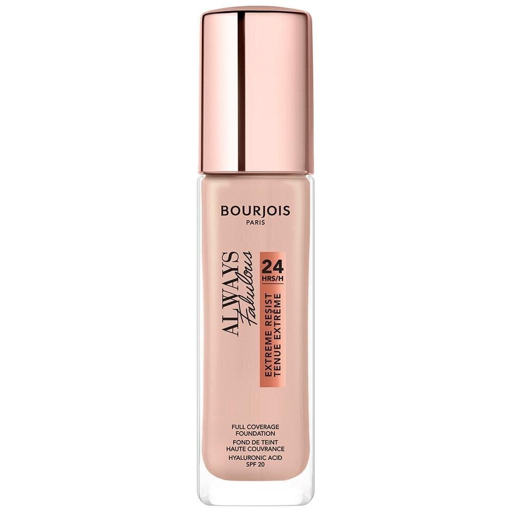 Jumestuskreem Bourjois Always Fabulous Extreme Resist SPF20 300 Rose Sand, 30ml цена и информация | Jumestuskreemid ja puudrid | hansapost.ee