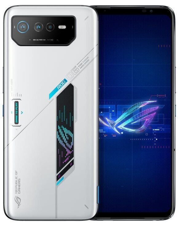 Asus ROG Phone 6 5G 12/256GB Dual SIM White 90AI00B2-M000Z0 цена и информация | Telefonid | hansapost.ee