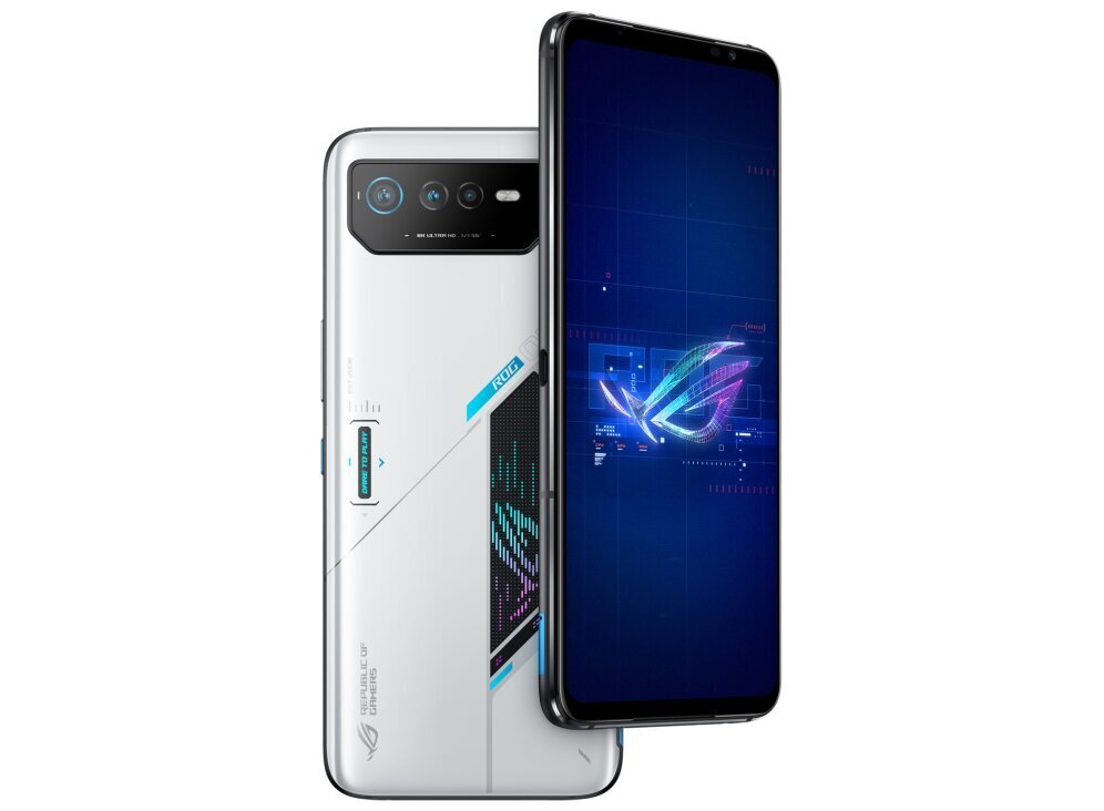 Asus ROG Phone 6 5G 12/256GB Dual SIM White 90AI00B2-M000Z0 цена и информация | Telefonid | hansapost.ee