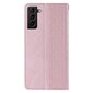 Telefoni kaaned Magnet Strap Case Case for Samsung Galaxy S22 Pouch Wallet + Mini Lanyard Pendant (Pink) цена и информация | Telefonide kaitsekaaned ja -ümbrised | hansapost.ee